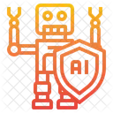 Robot Shield  Icon