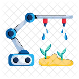 Robot Sprinkler  Icon