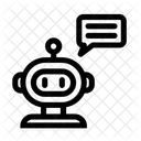 Robot Ai Chatbot Icon