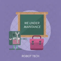 Robot Tech  Icon