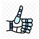 Thumb Up Robot Icon