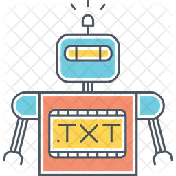 Robot Txt  Icon