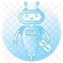 Robot Usb Robot Flash Drive Usb Gadget Icon