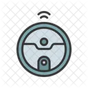 Robot Vaccum Cleaner Household Icon