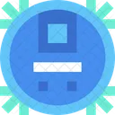 Robot Vacuum Cleaner Cleaning Icon