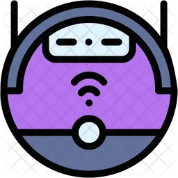 Robot vacuum cleaner  Icon