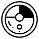 Robot Vacuum Cleaning Technology Icon