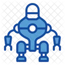 Robot With Legs Icon