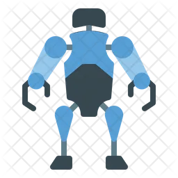 Robot With Legs  Icon