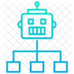 Robot work distribution  Icon