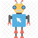 Robot Android Bionico Icono