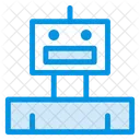 Roboter Maschine Kunstlich Icon