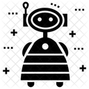 Roboter Android Bionischer Mann Symbol