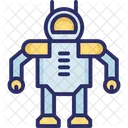 Fortschrittliche Technologie Bionischer Roboter Roboter Symbol