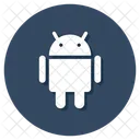 Roboter Android Bionischer Mann Symbol