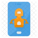 Roboter Smartphone Roboter Icon