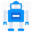 Roboter Bionischer Mensch Humanoid Symbol