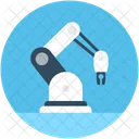 Roboter Arm Industrie Symbol