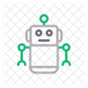 Roboter Auto Maschine Symbol