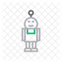 Roboter Auto Maschine Symbol