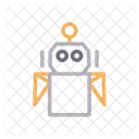 Roboter Auto Maschine Symbol