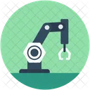 Roboter Arm Industrie Symbol