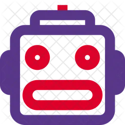 Roboter Emoji Symbol