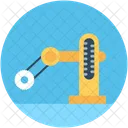 Roboter Arm Industrie Symbol