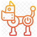 Roboter Spielzeug Hund Icon