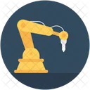 Roboter Arm Industrie Symbol