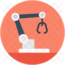 Roboter Arm Industrie Symbol