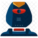 Wutend Roboter Wissenschaft Icon