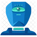 Weiblich Roboter Wissenschaft Icon