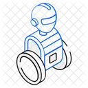 Roboter  Icon