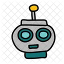 Roboter Kopf Gerat Icon