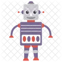 Roboter Bionische Person Mechanische Person Icon