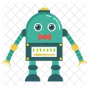 Roboter Bionische Person Mechanische Person Icon