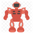 Roboter Android Bionischer Mann Symbol