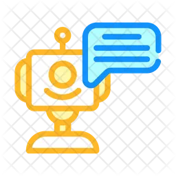 Roboter-Chat  Symbol