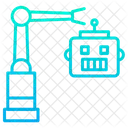 Roboter Roboterarm Wissenschaft Symbol