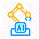 Roboterarm  Symbol