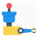 Automatisierung Roboterarm Hydraulikroboter Symbol