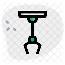 Roboterarm  Symbol