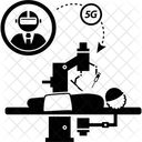 G Fahigkeiten Roboterchirurgie Roboteroperation Symbol