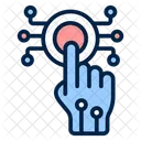 Roboter Hand Kunstlich Symbol