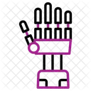 Roboterhand Bionischer Arm Prothese Symbol