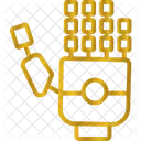 Roboterhand Roboter Hand Symbol
