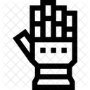 Roboterhand Kunstliche Intelligenz Blaster Symbol