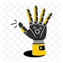 Roboterhand Technologie Futuristisch Symbol