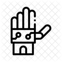 Roboterhand Robotik Automatisierung Symbol